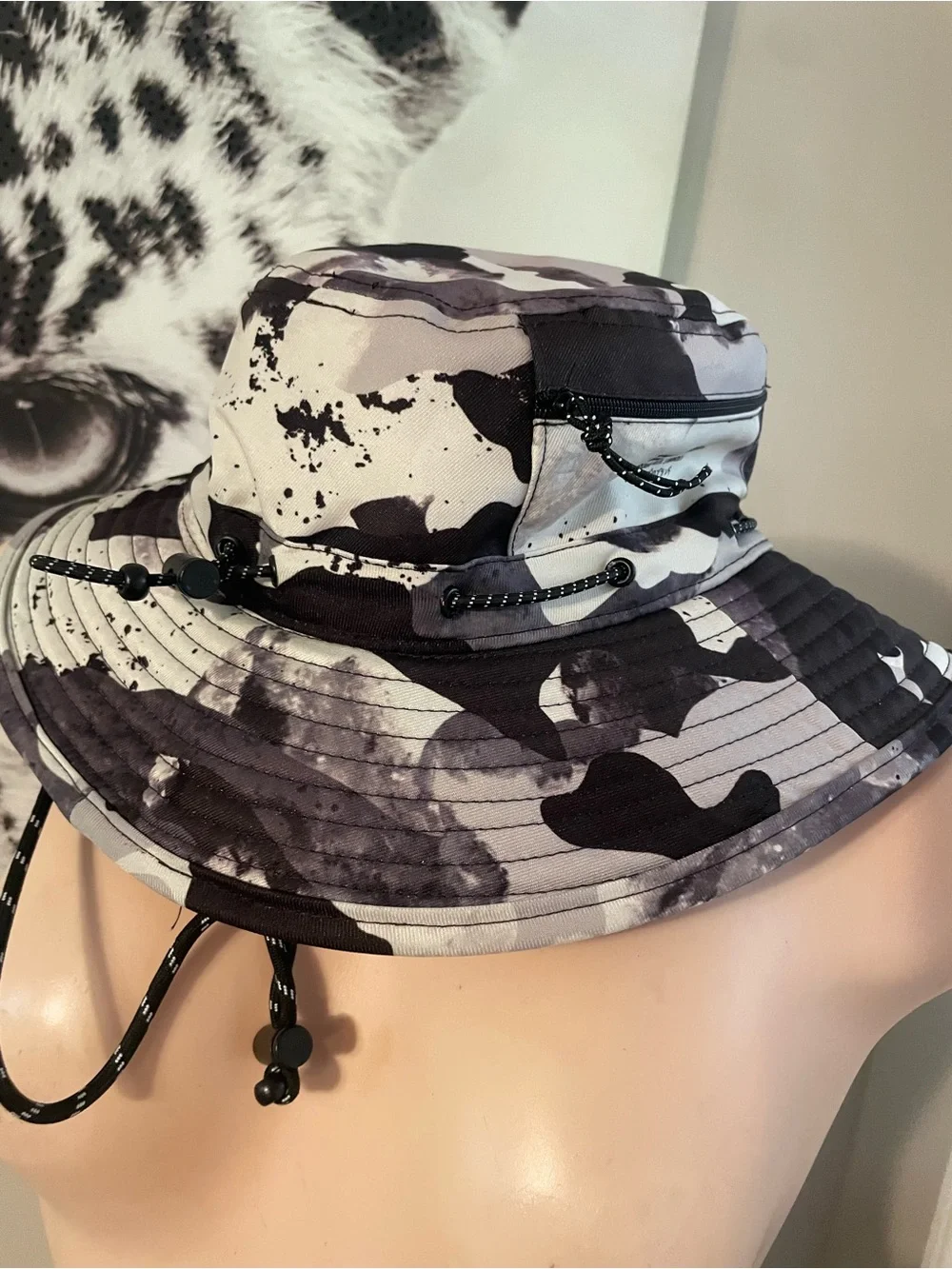 an adidas Originals utility camo boonie hat cap all-over splatter camo discontin
